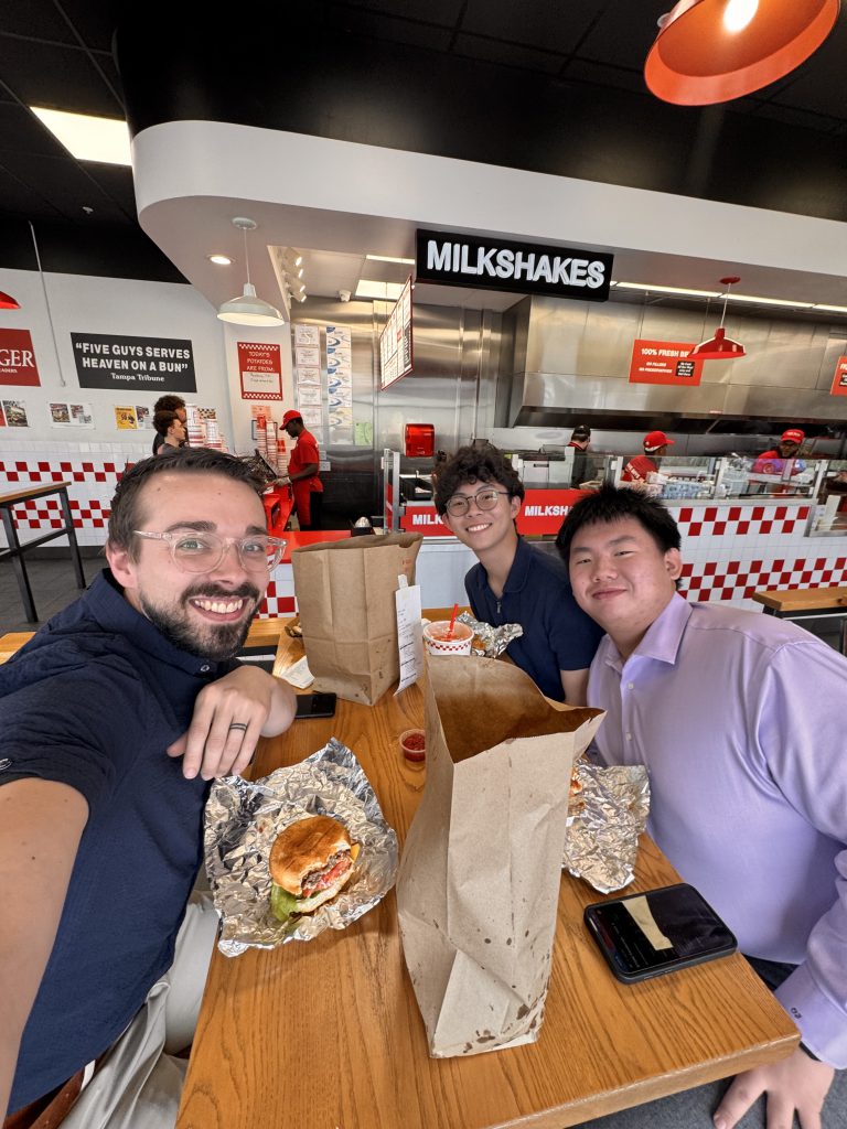 Photo of Wes Laurion, Edmond and Oscar Yang