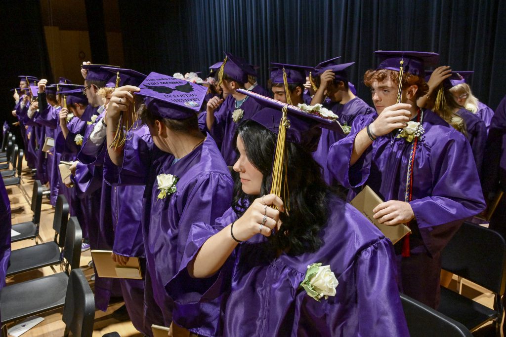 Waterville High School 151st Commencement in Waterville on Saturday, June 21, 2025.