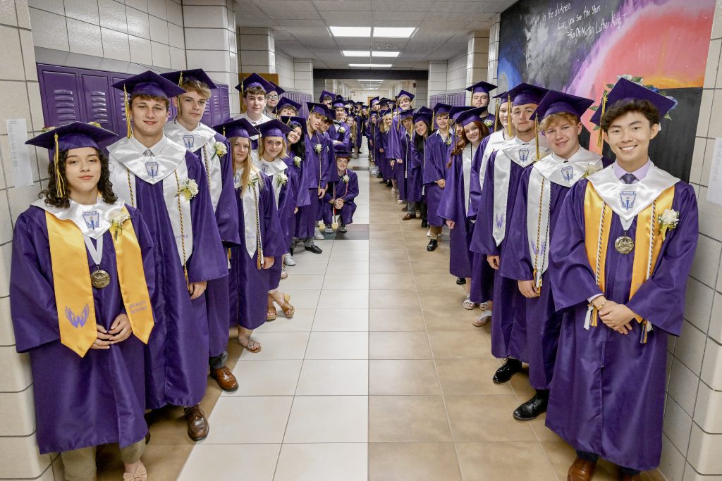 Waterville High School 151st Commencement in Waterville on Saturday, June 21, 2025.