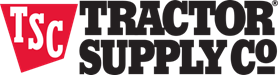 Tractor Supply Company Logo with letters TSC